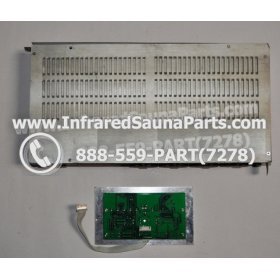 COMPLETE CONTROL POWER BOX WITH CONTROL PANEL - COMPLETE CONTROL POWER BOX CAL SAUNA INFRARED SAUNA STYLE 2 WITH ONE CONTROL PANEL 3