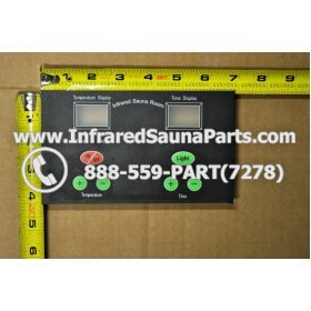 FACE PLATES - FACEPLATE FOR CIRCUIT BOARD VIDAL INFRARED SAUNA NYSN3DB F1.3 2