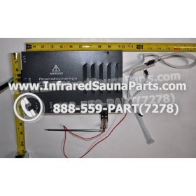 COMPLETE CONTROL POWER BOX 110V / 120V - COMPLETE CONTROL POWER BOX 110V  120V WITH 7 CIRCUIT BOARD PINS  6 FEMALE PLUGS SUPPLY WORLD INFRARED SAUNA 11