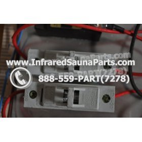 COMPLETE CONTROL POWER BOX 110V / 120V - COMPLETE CONTROL POWER BOX 110V / 120V LONGEVITY INFRARED SAUNA STYLE 1 10