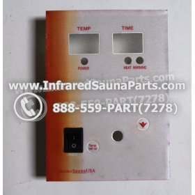FACE PLATES - FACEPLATE FOR ICONO SAUNA USA INFRARED SAUNA MAIN 1