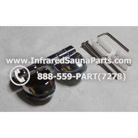 DOOR HINGES - GLASS DOOR HINGE STYLE 6 COMPLETE SET 12