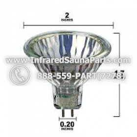 LIGHT BULBS MR 16 110V / 120V - LIGHT BULB MR 16 JCDR 110V / 120V 50W 6
