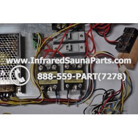 COMPLETE CONTROL POWER BOX 220V / 240V - COMPLETE CONTROL POWER BOX 220V / 240V WATERSTAR INFRARED SAUNA STYLE 2 7