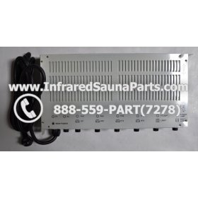 COMPLETE CONTROL POWER BOX 220V / 240V - COMPLETE CONTROL POWER BOX  220V / 240V GAIA INFRARED SAUNA STYLE 4 1