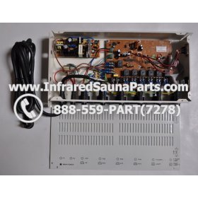 COMPLETE CONTROL POWER BOX 220V / 240V - COMPLETE CONTROL POWER BOX  220V / 240V GAIA INFRARED SAUNA STYLE 4 5