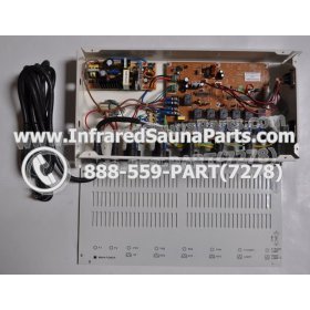 COMPLETE CONTROL POWER BOX 220V / 240V - COMPLETE CONTROL POWER BOX 220V / 240V LUX  INFRARED SAUNA STYLE 4 5