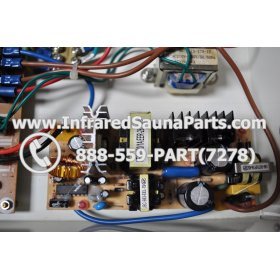 COMPLETE CONTROL POWER BOX 220V / 240V - COMPLETE CONTROL POWER BOX 220V / 240V JOSEN INFRARED SAUNA STYLE 4 10