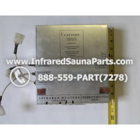 COMPLETE CONTROL POWER BOX 220V / 240V - COMPLETE CONTROL POWER BOX 220V / 240V INFINITY INFRARED SAUNA 11