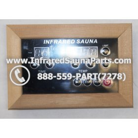 CIRCUIT BOARDS WITH  FACE PLATES - CIRCUIT BOARD WITH FACEPLATE ENLIGHTEN INFRARED SAUNA WITH USB MP3 PLAYER STYLE 2 SECONDARY 3