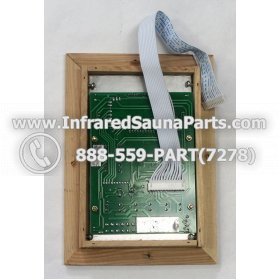 CIRCUIT BOARDS WITH  FACE PLATES - CIRCUIT BOARD WITH FACEPLATE FOR HECHT INFRARED SAUNA WITH USB MP3 FM  PLAYER  STYLE 1 SECONDARY 3