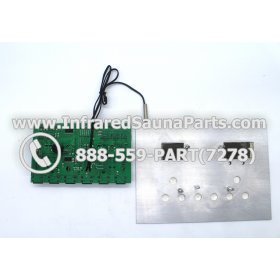 CIRCUIT BOARDS WITH  FACE PLATES - CIRCUIT BOARDS WITH FACE PLATES - 050602781   (8 BUTTONS)  PIN-17 4