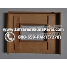 WOOD CONTROL PANEL TRIMS - HEMLOCK WOOD CONTROL PANEL TRIM STYLE 2 5