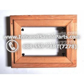 WOOD CONTROL PANEL TRIMS - HEMLOCK WOOD CONTROL PANEL TRIM STYLE 4 1