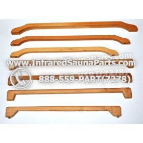 WOOD HANDLES + TOWEL HANDLES - HEMLOCK WOOD TOWEL HANDLE ( 22.2" x 2" ) 1