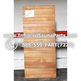 WOOD BENCHS + HEATERS - HEMLOCK WOOD BENCH ( 44.8" x 19.8" ) 2