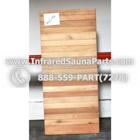 WOOD BENCHS + HEATERS - HEMLOCK WOOD BENCH ( 44.2" x 19.6" ) 2