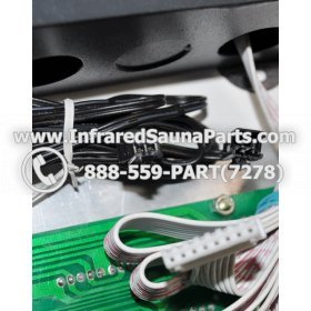 COMPLETE CONTROL POWER BOX WITH CONTROL PANEL - COMPLETE CONTROL POWER BOX 110V / 120V / 220V WITH 8 CIRCUIT BOARD PINS WITH TWO CONTROL PANELS 12