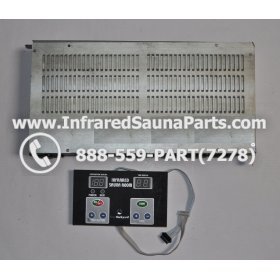 COMPLETE CONTROL POWER BOX WITH CONTROL PANEL - COMPLETE CONTROL POWER BOX JOSEN INFRARED SAUNA STYLE 2 WITH ONE CONTROL PANEL 1