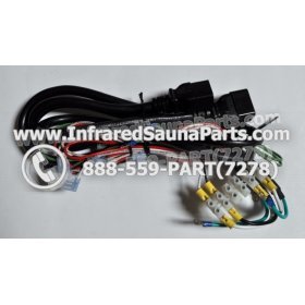 COMPLETE CONTROL POWER BOX WITH CONTROL PANEL - COMPLETE CONTROL POWER BOX SUNLIGHT 110V  220V SN20051124185 WITH CIRCUIT BOARD SN 20051124279 AND FACEPLATE AND REMOTE CONTROL WITH WIRING 3