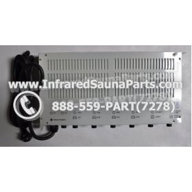 COMPLETE CONTROL POWER BOX 110V / 120V - COMPLETE CONTROL POWER BOX 110V / 120V WASAUNA INFRARED SAUNA STYLE 4 1