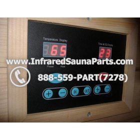 FACE PLATES - FACEPLATE FOR CIRCUIT BOARD SAUNABOB INFRARED SAUNA C15 9012 2