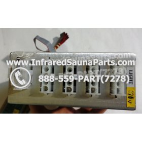 COMPLETE CONTROL POWER BOX WITH CONTROL PANEL - COMPLETE CONTROL POWER BOX  SOFTHEAT INFRARED SAUNA WITH CONTROL PANEL 13
