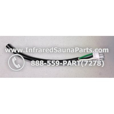 CONNECTION WIRES - CONNECTION WIRE 3 PIN POWER BOARD FOR AIRWALL INFRARED SAUNA AC-100-PL-D 1