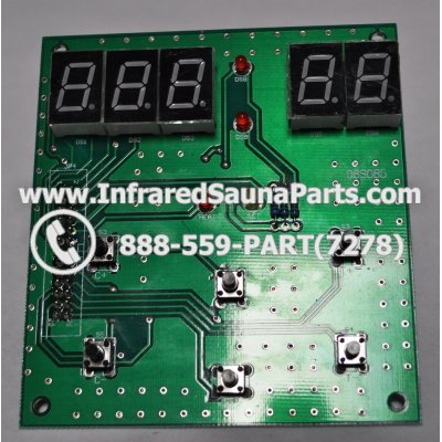 CIRCUIT BOARDS / TOUCH PADS - CIRCUIT BOARD  TOUCHPAD ZENAWAKENING INFRARED SAUNA 06S085 1