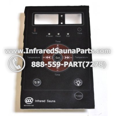FACE PLATES - FACEPLATE FOR CIRCUIT BOARD VIDAL INFRARED SAUNA 06S065 1