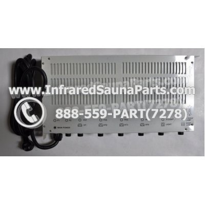 COMPLETE CONTROL POWER BOX 220V / 240V - COMPLETE CONTROL POWER BOX 220V / 240V WASAUNA INFRARED SAUNA STYLE 4 1